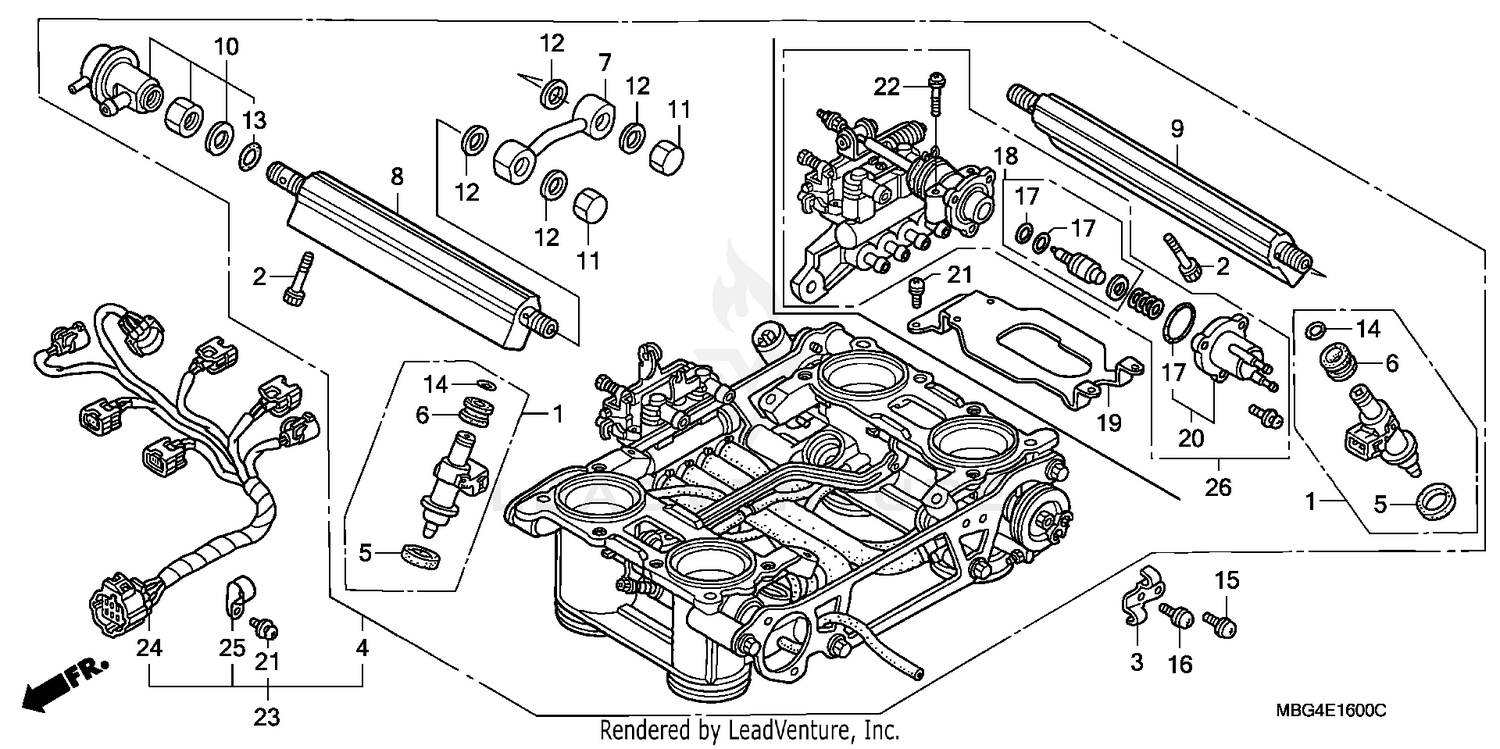 THROTTLE BODY ASSY.