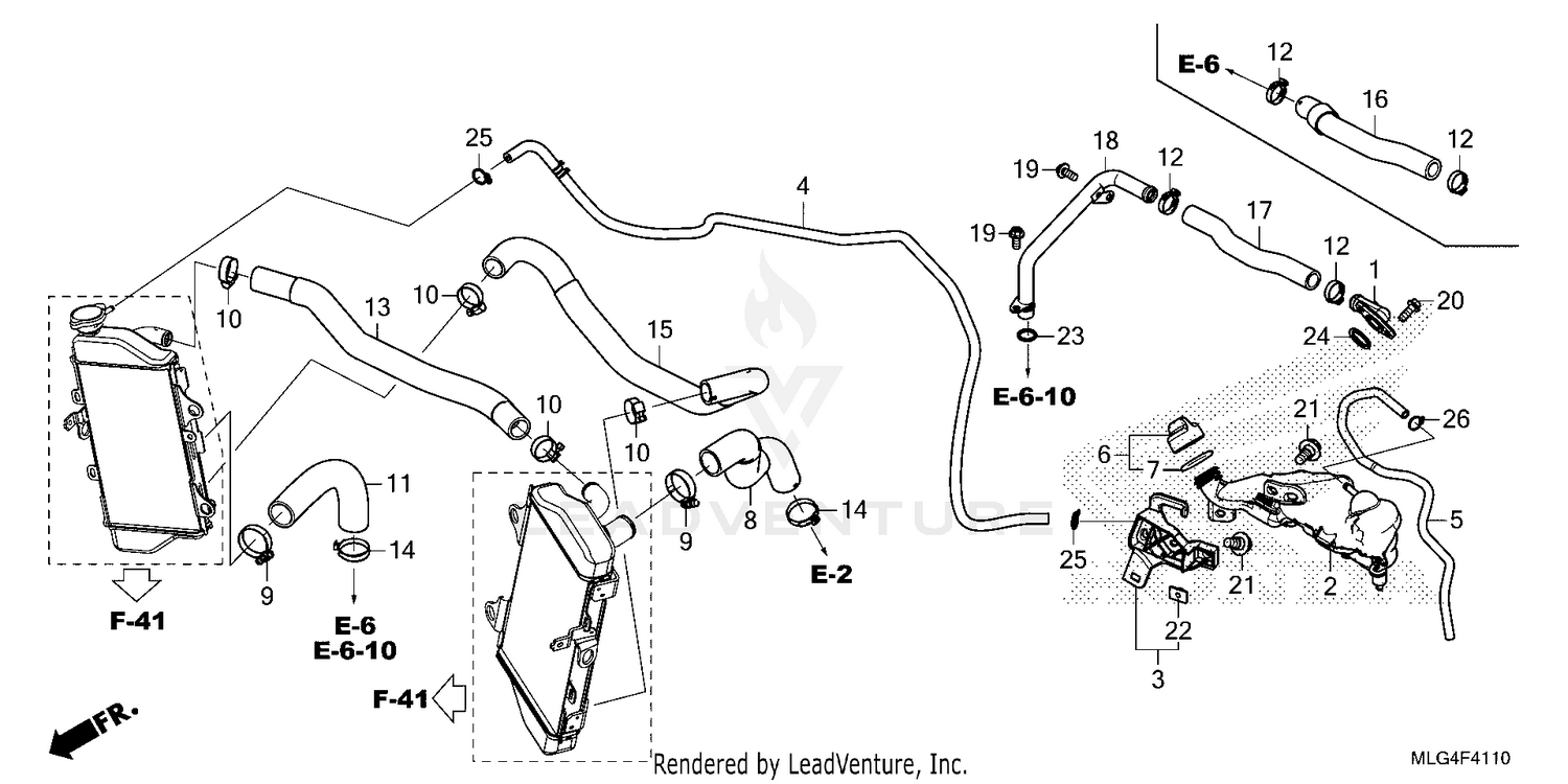 RADIATOR HOSE@WATER PIPE