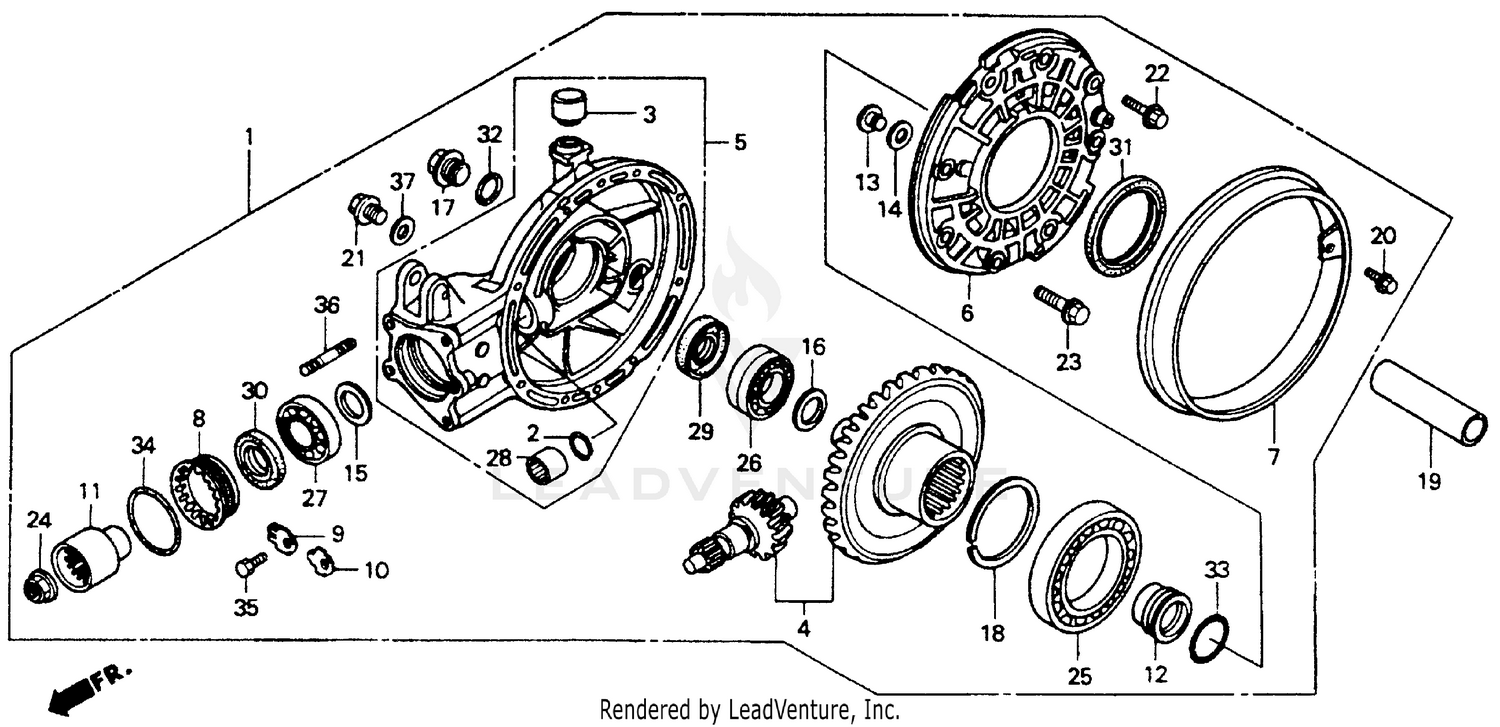 FINAL DRIVEN GEAR 1100