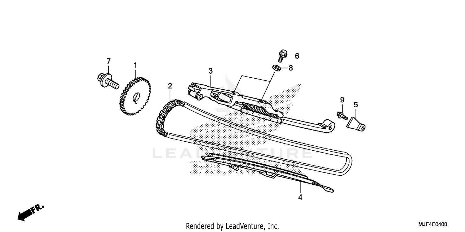 CAM CHAIN + TENSIONER