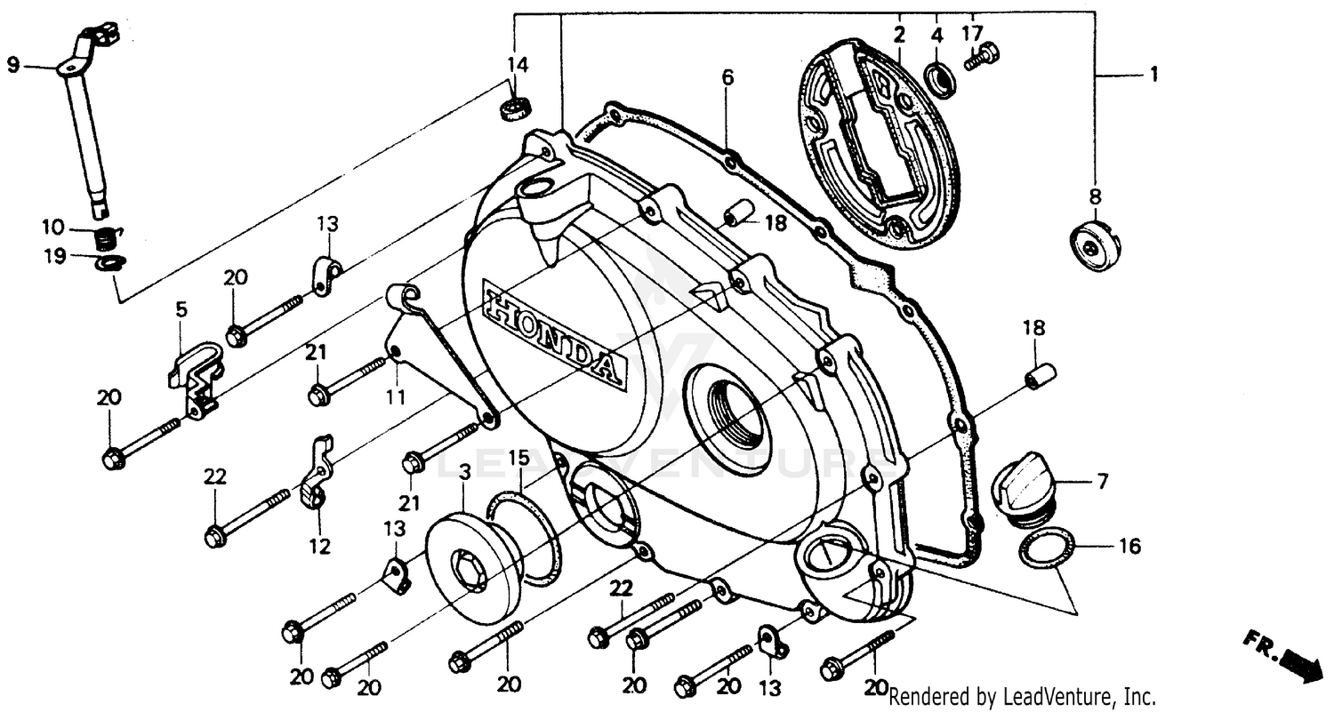 RIGHT CRANKCASE COVER