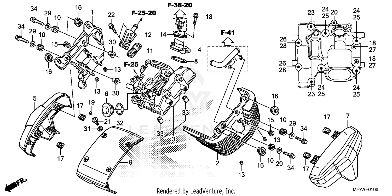 FRONT CYLINDER HEAD COVER