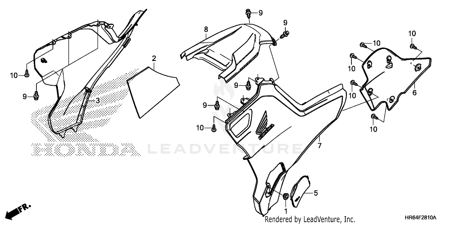 SIDE COVER@TANK COVER