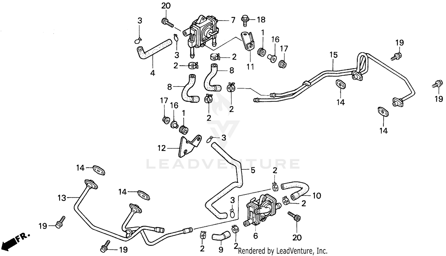 AIR SUCTION VALVE 94-97