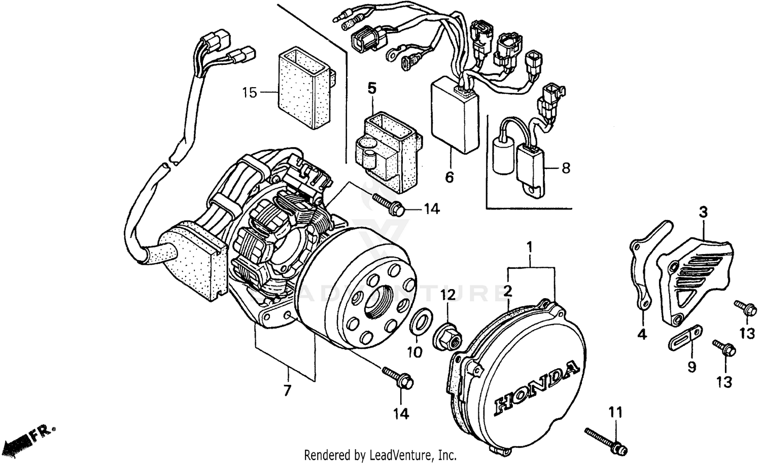 LEFT CRANKCASE COVER