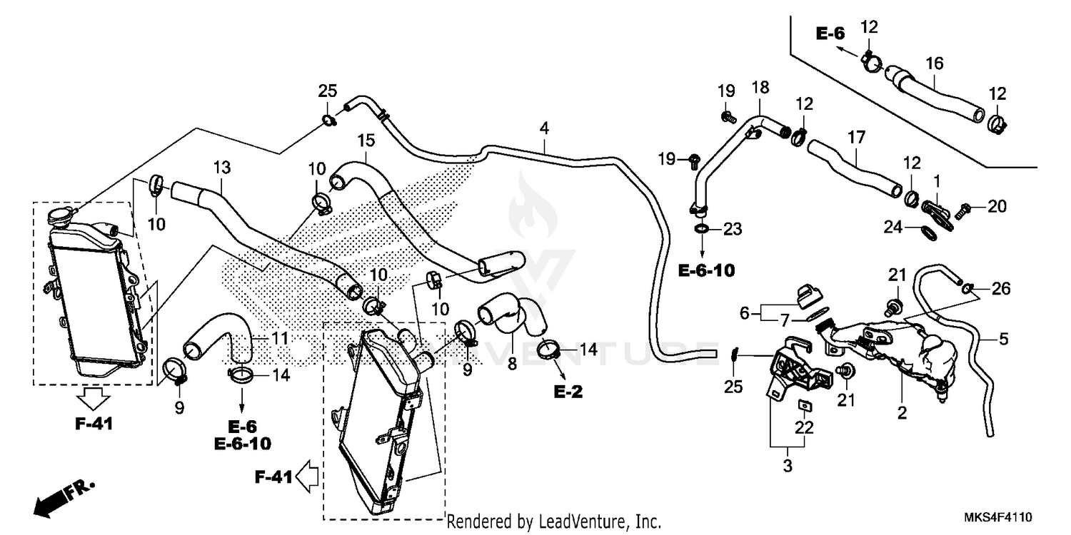 RADIATOR HOSE@WATER PIPE