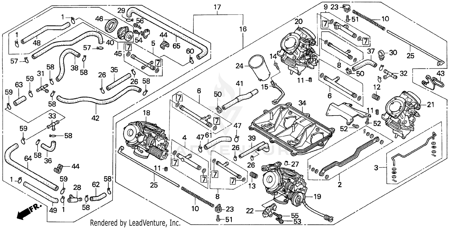 CARBURETOR ASSY. 90-93