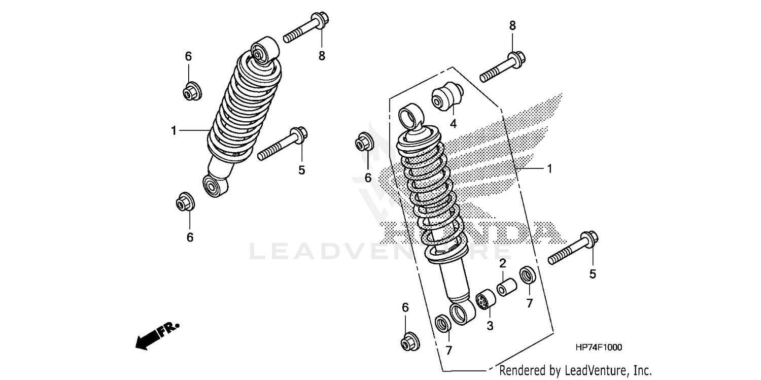 FRONT SHOCK ABSORBER
