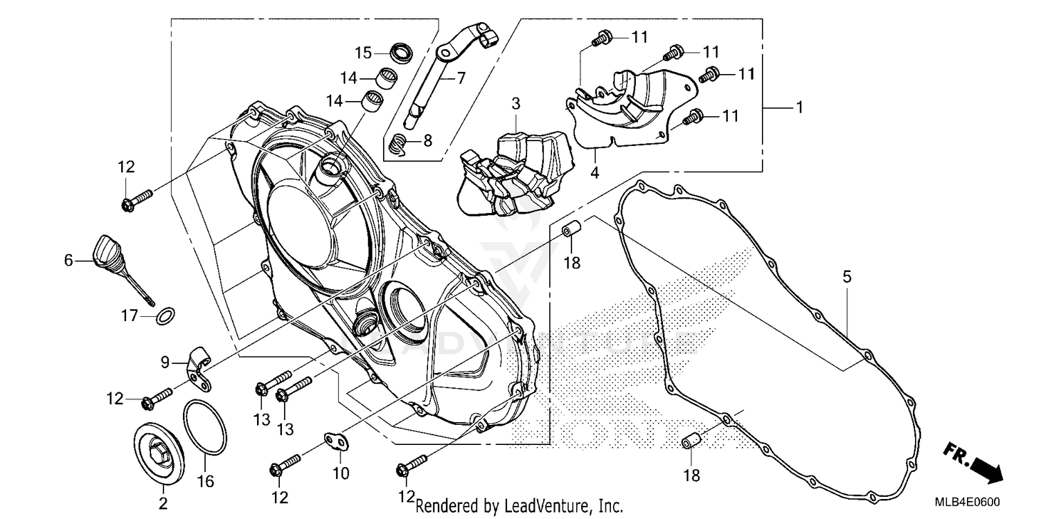 RIGHT CRANKCASE COVER