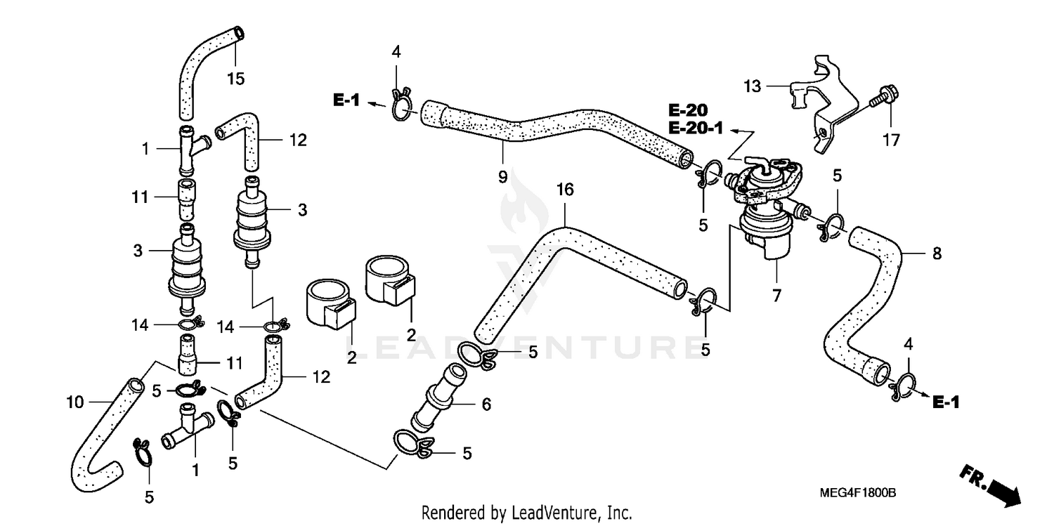 AIR INJECTION CONTROL    VALVE