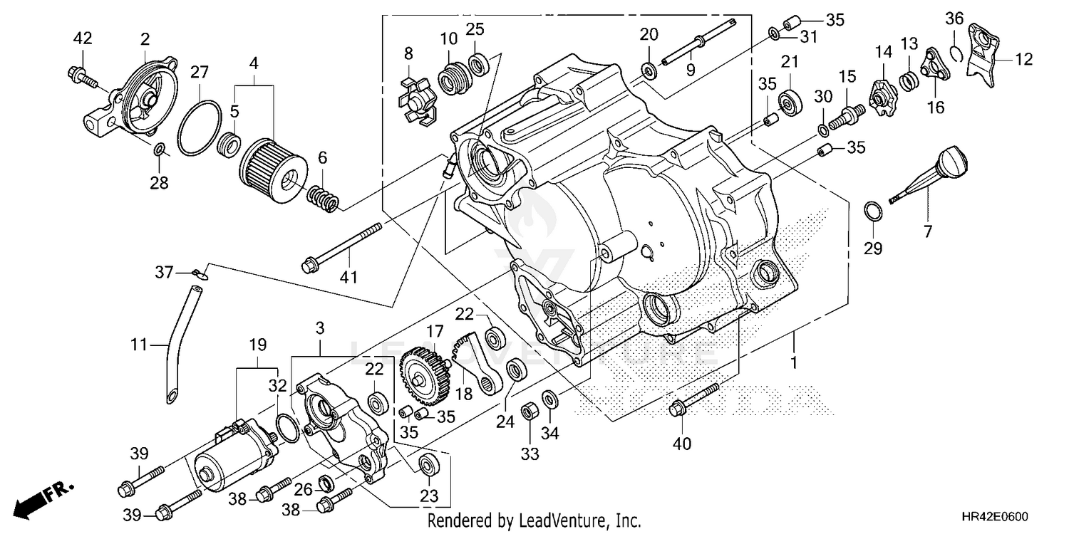 FRONT CRANKCASE COVER