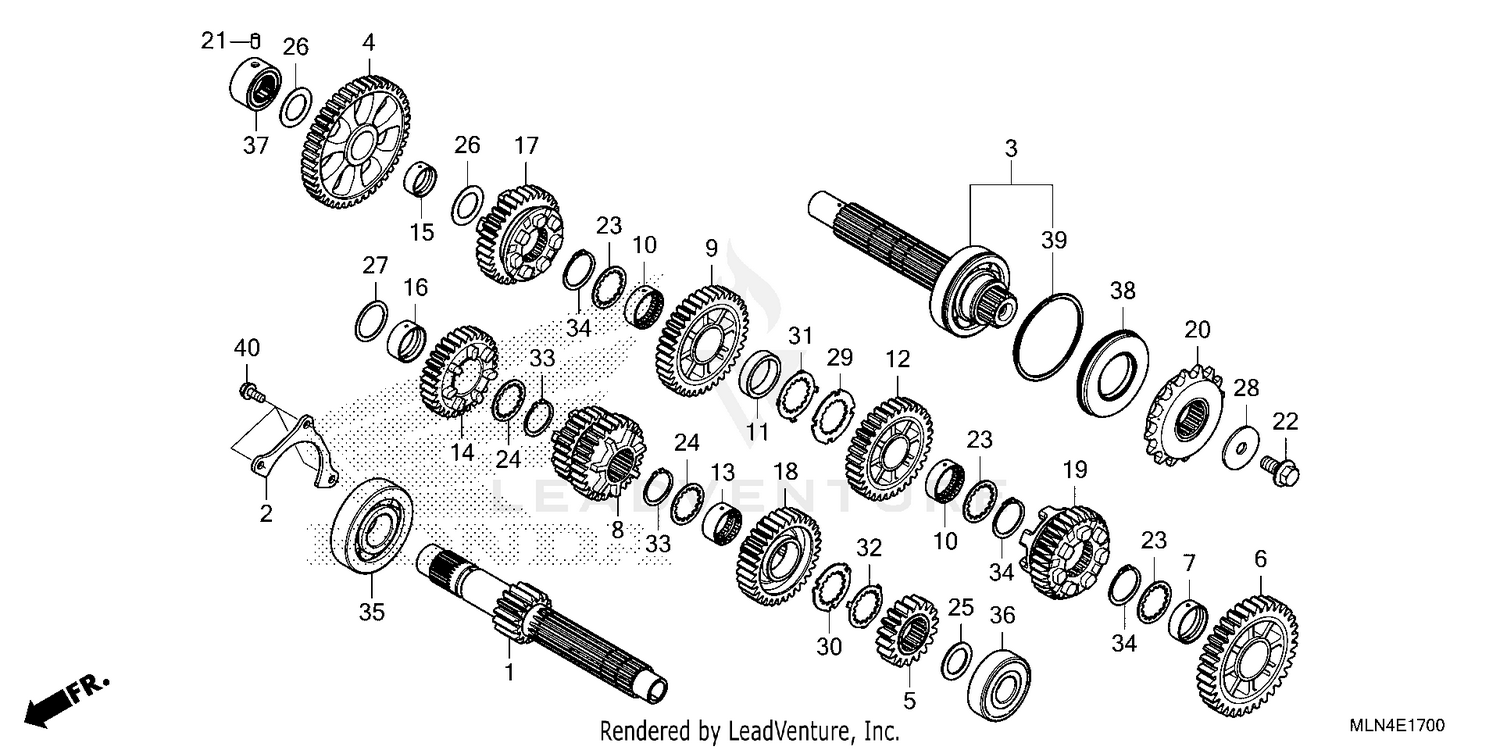 TRANSMISSION             (CRF1100A/A4)