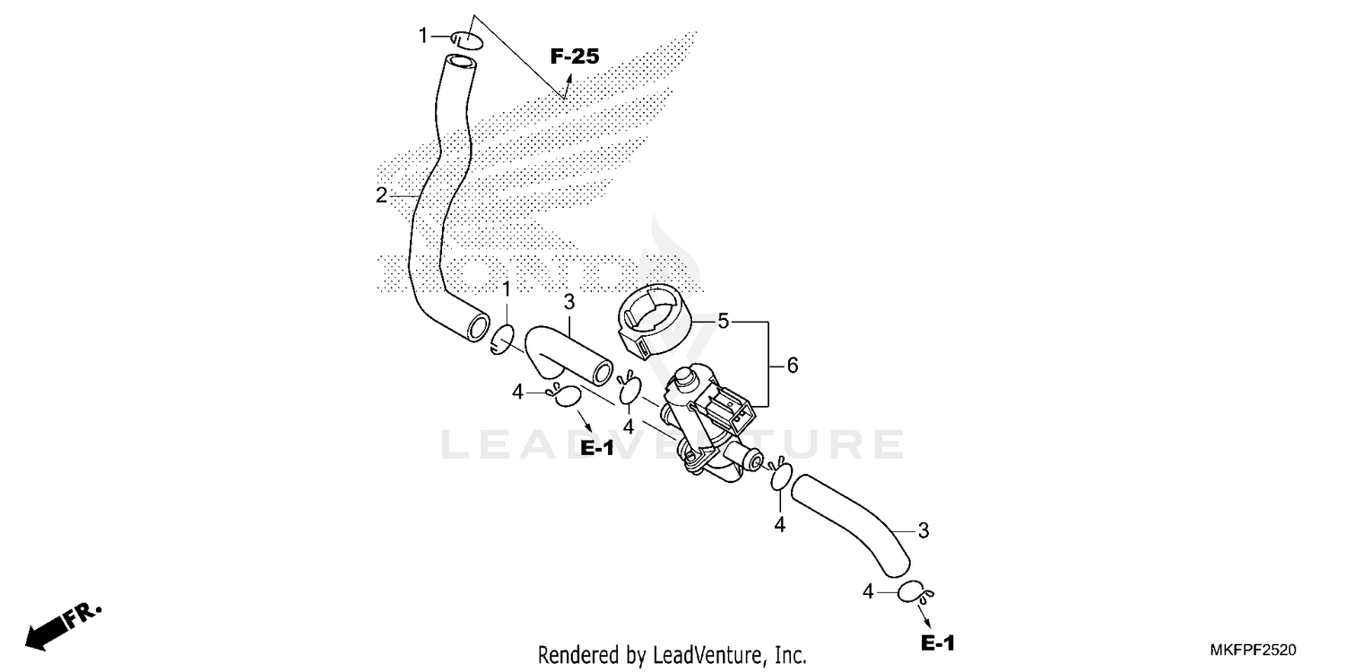 AIR INJECTION CONTROL    VALVE