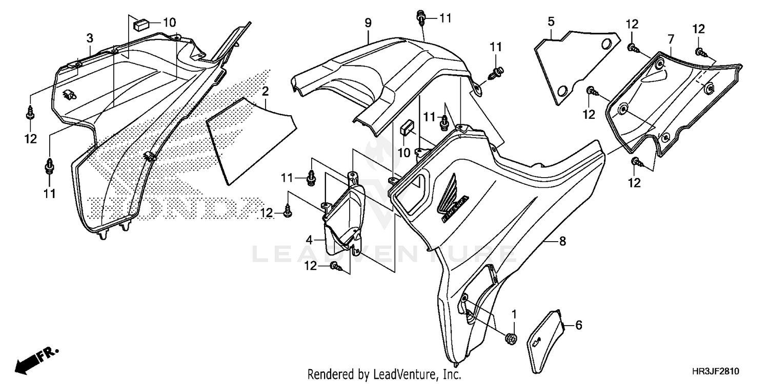 SIDE COVER@TANK COVER