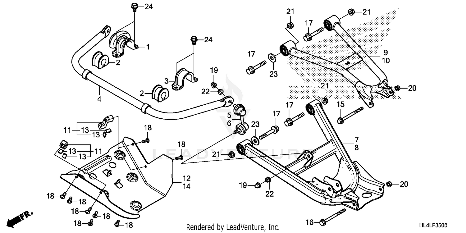 REAR ARM@REAR STABILIZER