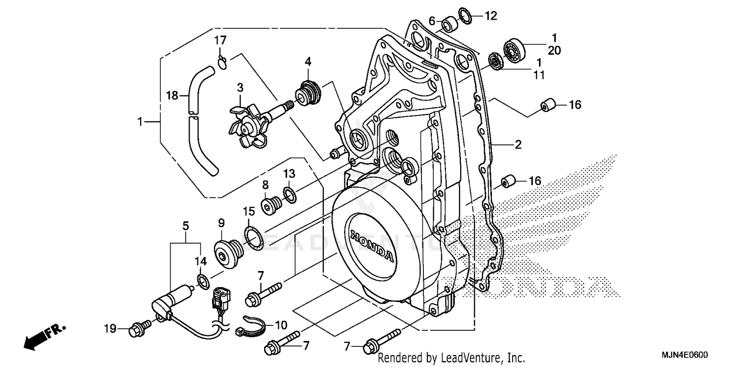 FRONT CRANKCASE COVER