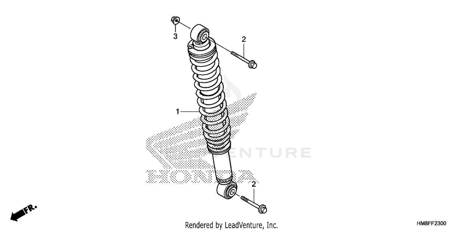 REAR SHOCK ABSORBER
