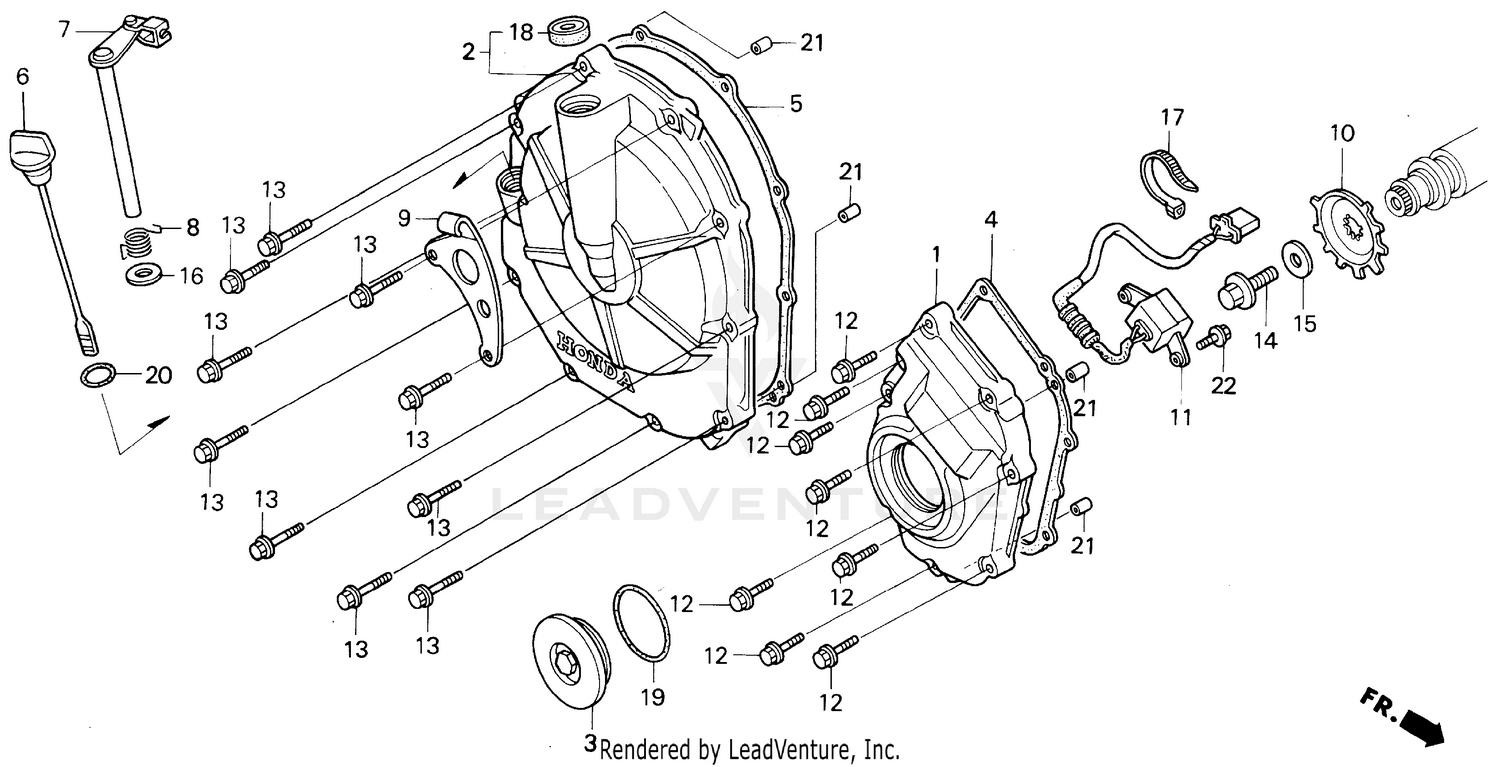 RIGHT CRANKCASE COVER