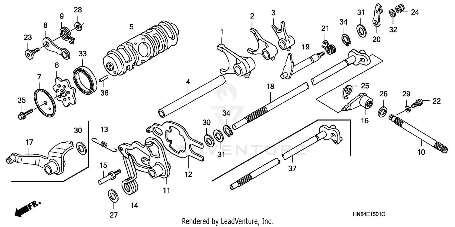 GEARSHIFT DRUM ('03-)