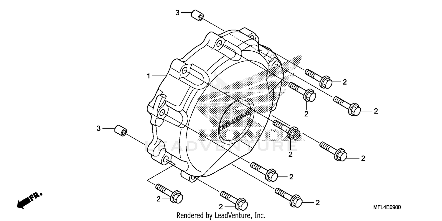 ALTERNATOR COVER         (CBR1000RR)