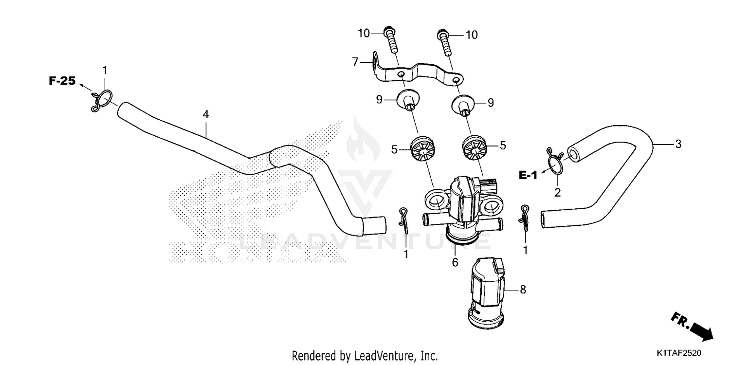 AIR INJECTION SOLENOID   VALVE