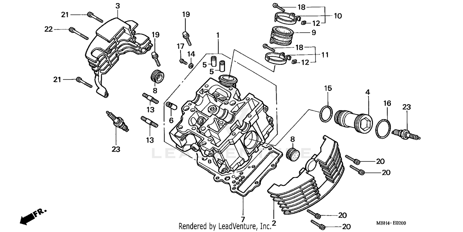 CYLINDER HEAD (FR.)
