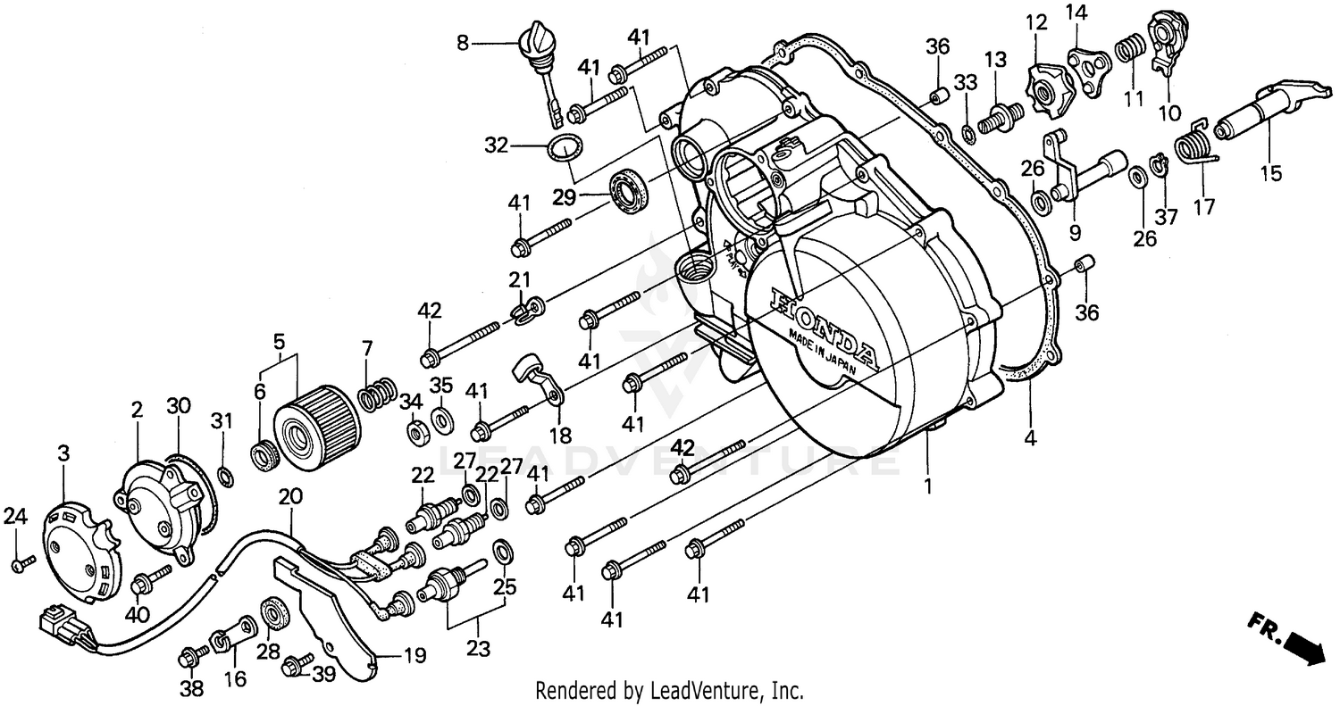 RIGHT CRANKCASE COVER