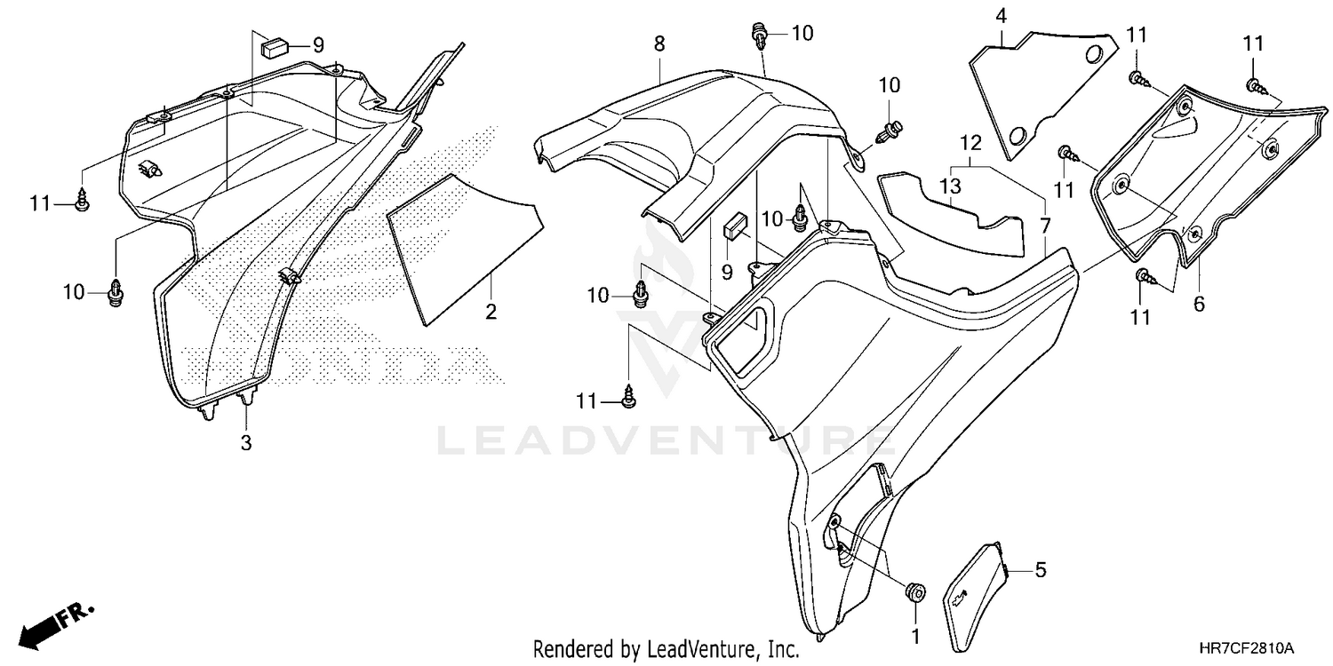 SIDE COVER@TANK COVER