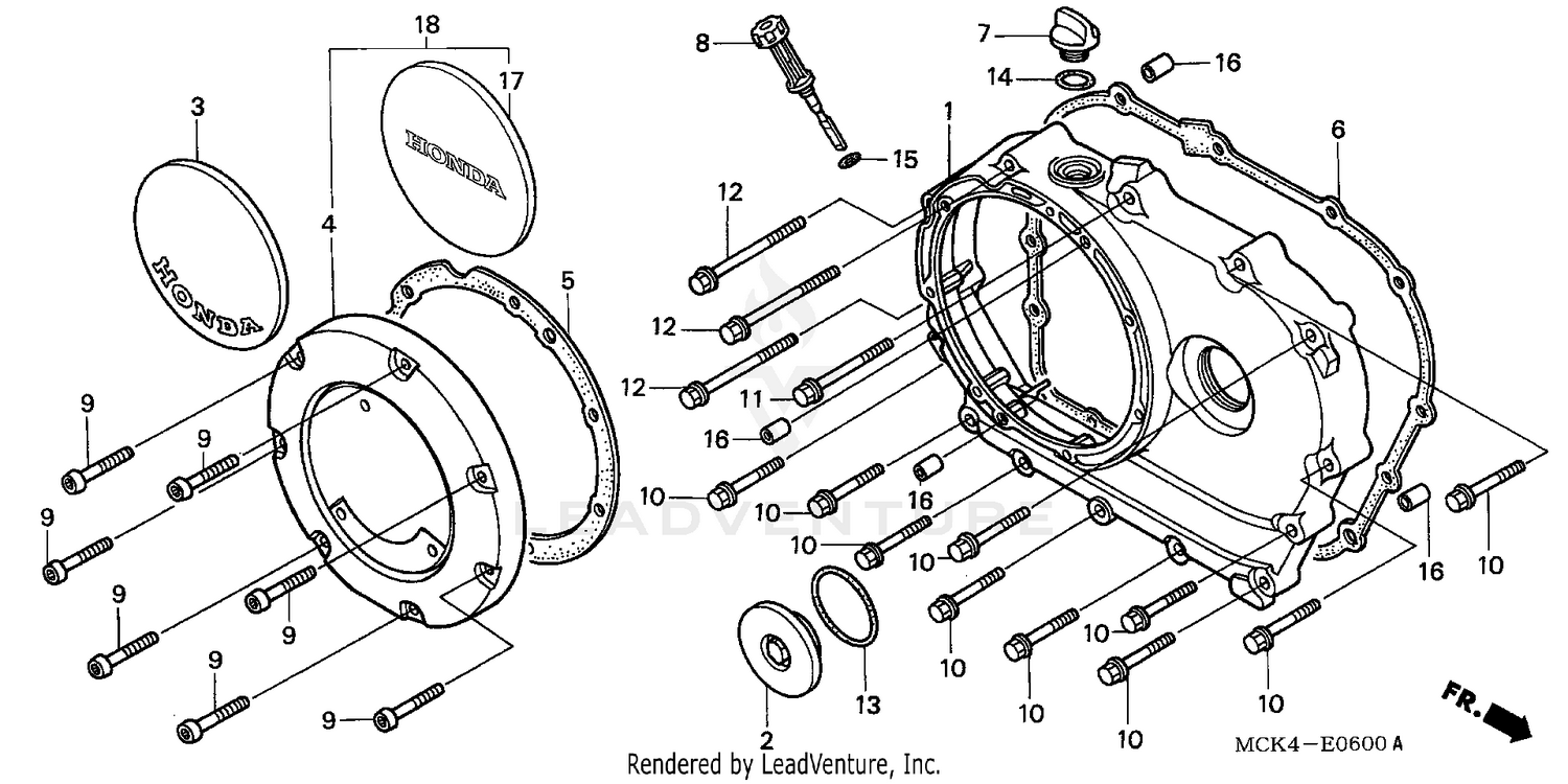 RIGHT CRANKCASE COVER