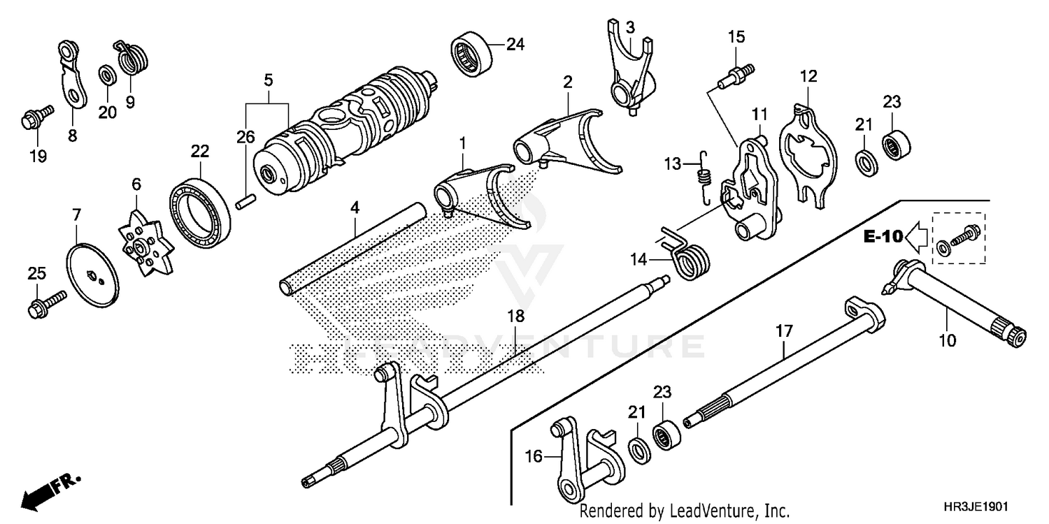 GEARSHIFT FORK (2)