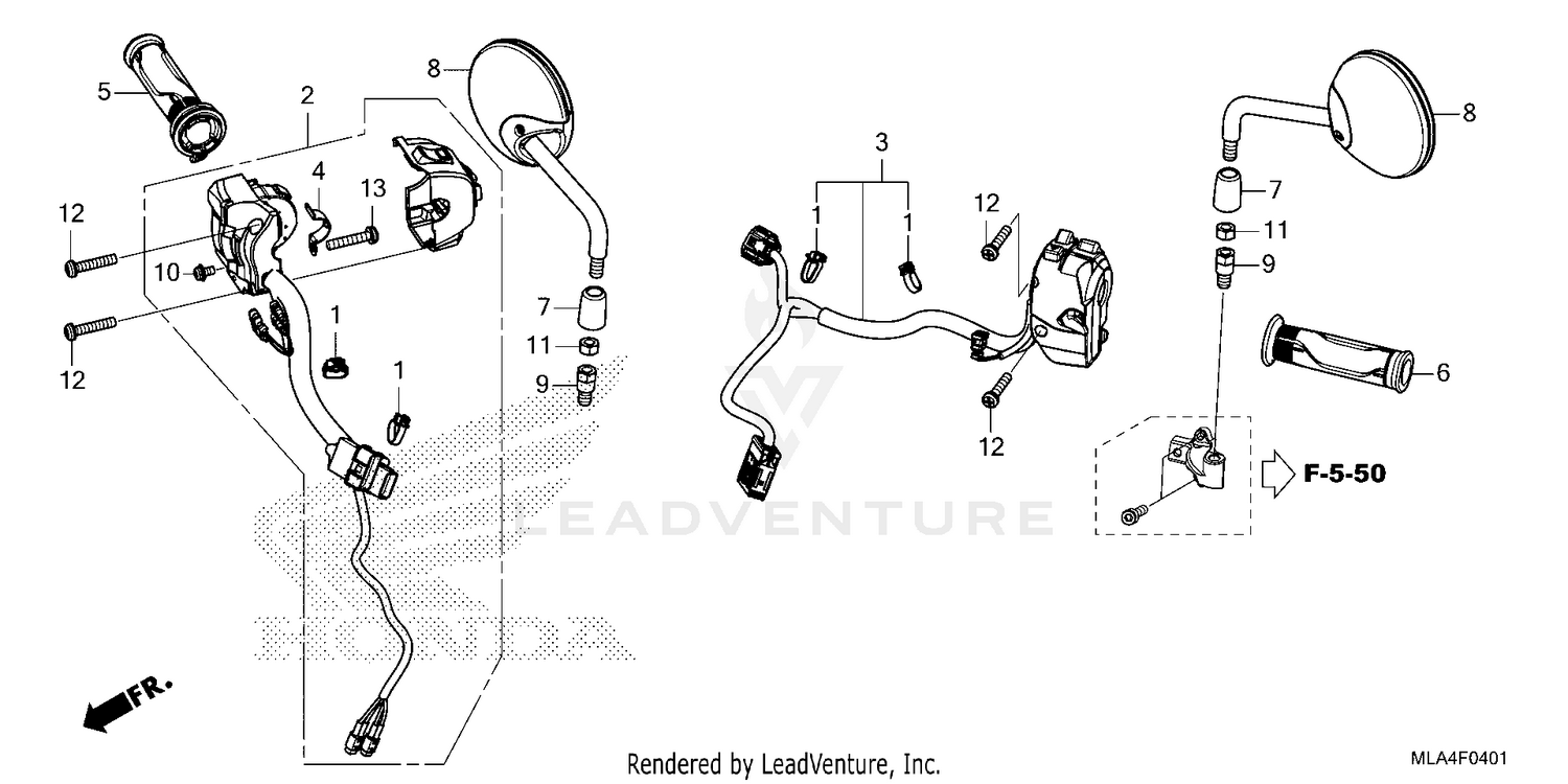 HANDLE SWITCH@MIRROR