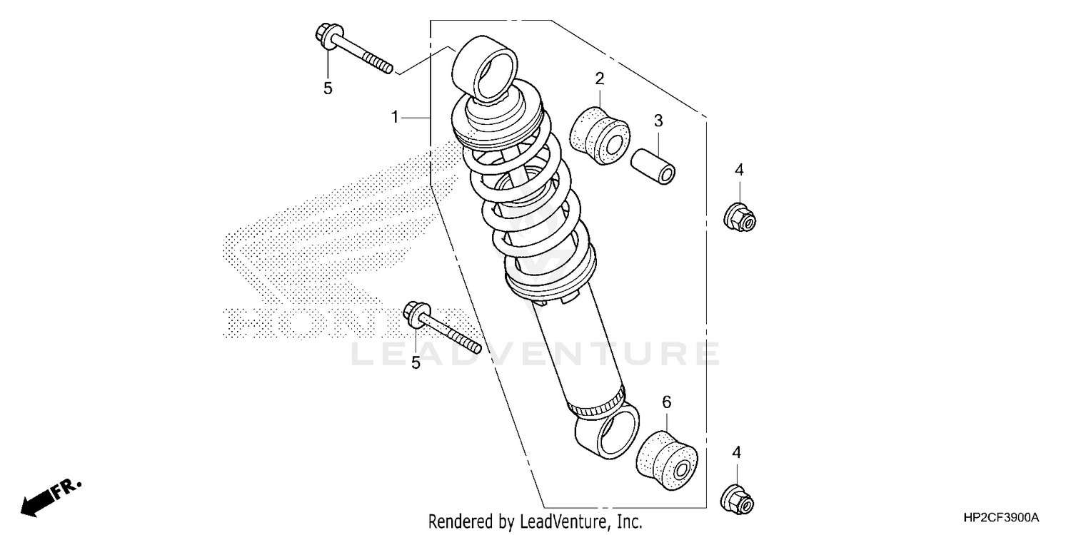 REAR SHOCK ABSORBER