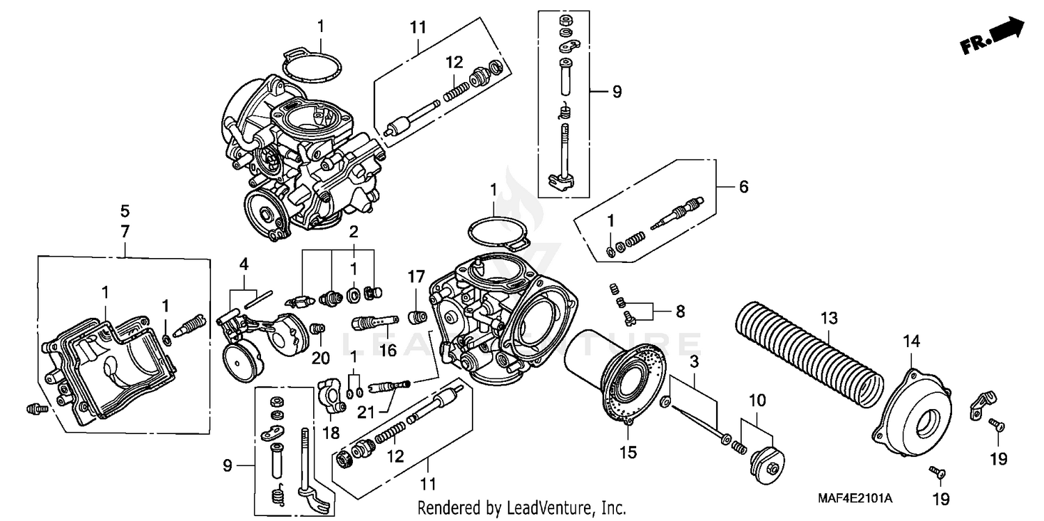 CARBURETOR COMPONENTS