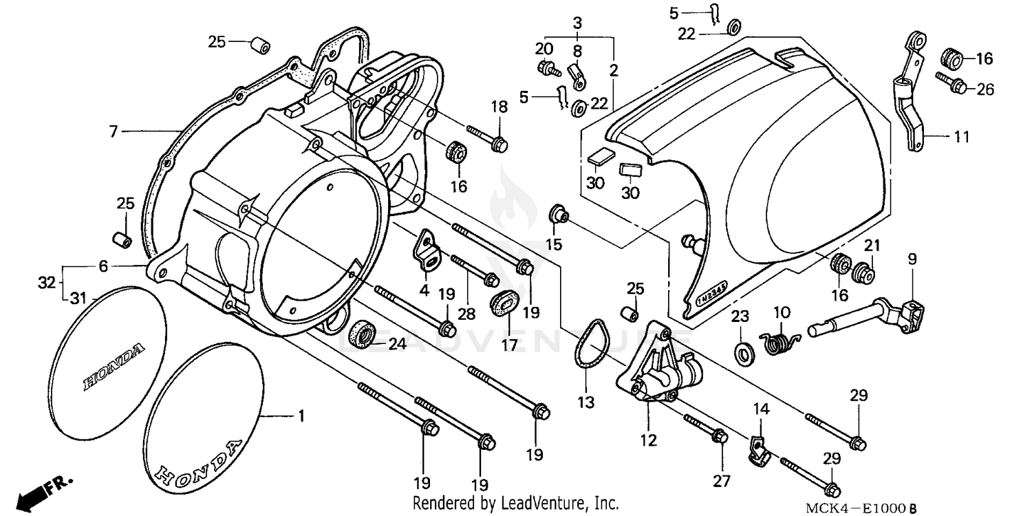 LEFT CRANKCASE COVER