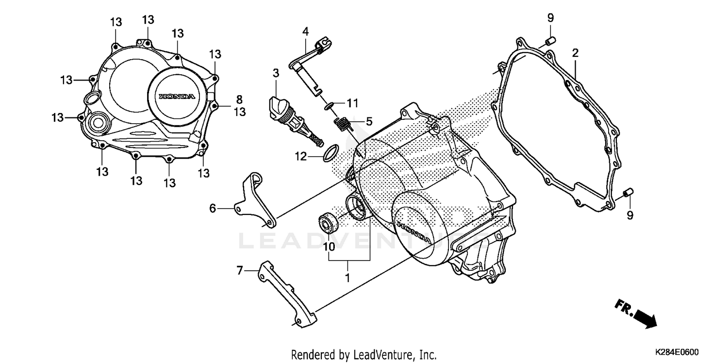 RIGHT CRANKCASE COVER