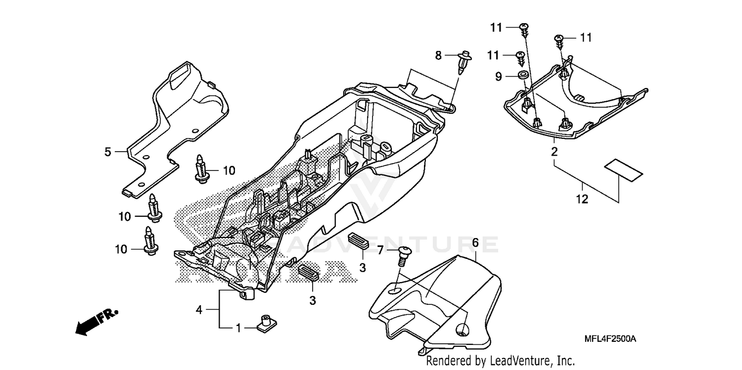 REAR FENDER (CBR1000RR)