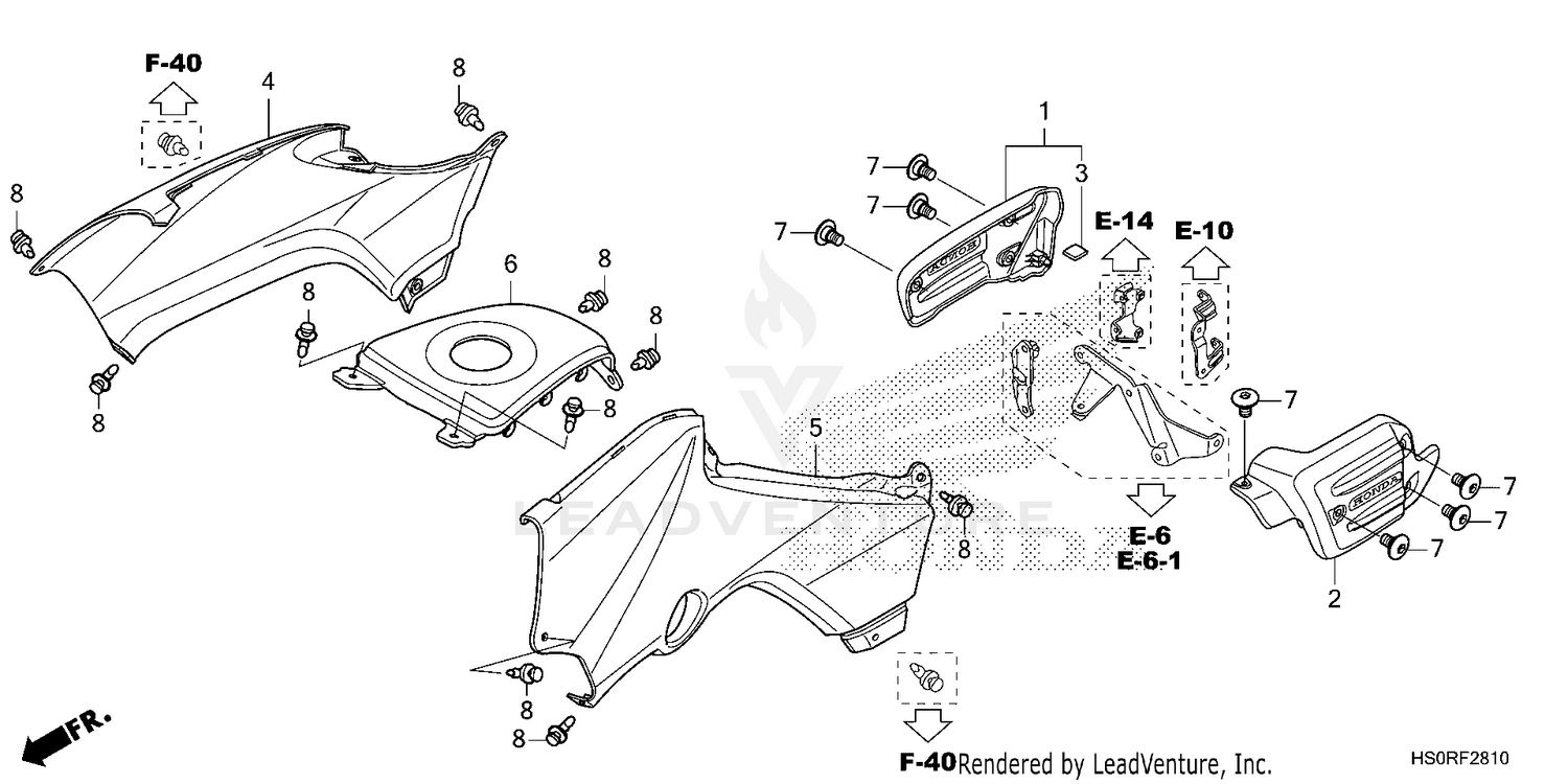 SIDE COVER@TANK COVER