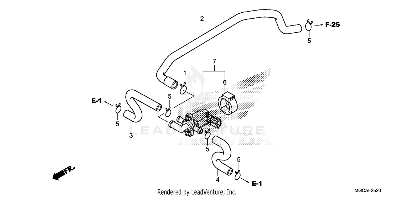 AIR INJECTION CONTROL    VALVE