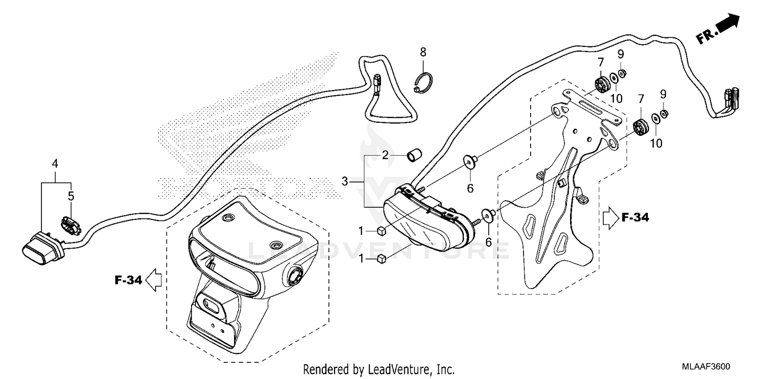 TAILLIGHT@LICENSE LIGHT