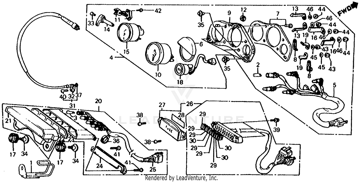 SPEEDOMETER + TACHOMETER