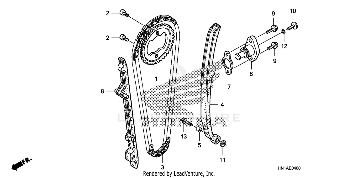 CAM CHAIN + TENSIONER
