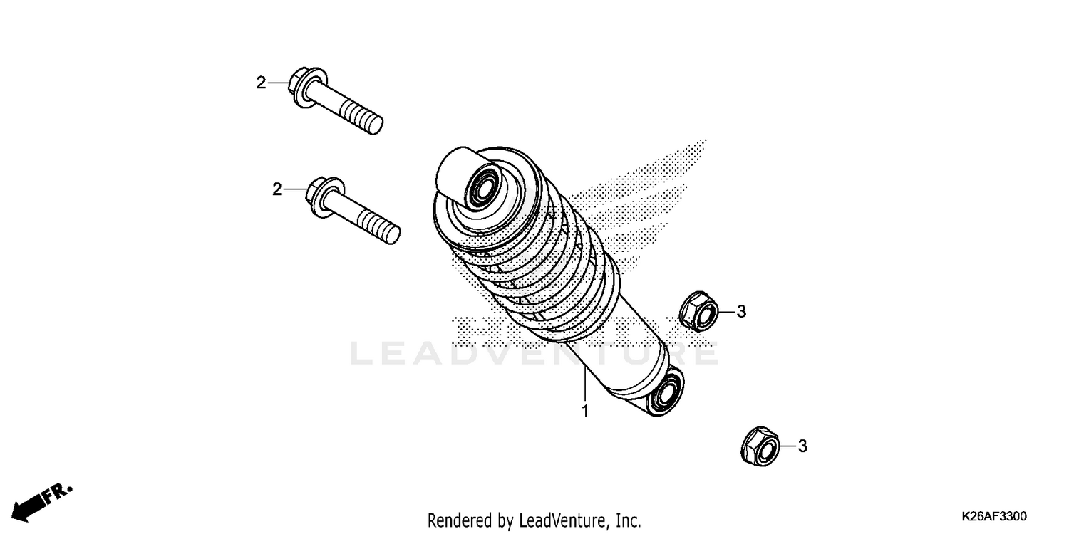 REAR SHOCK ABSORBER