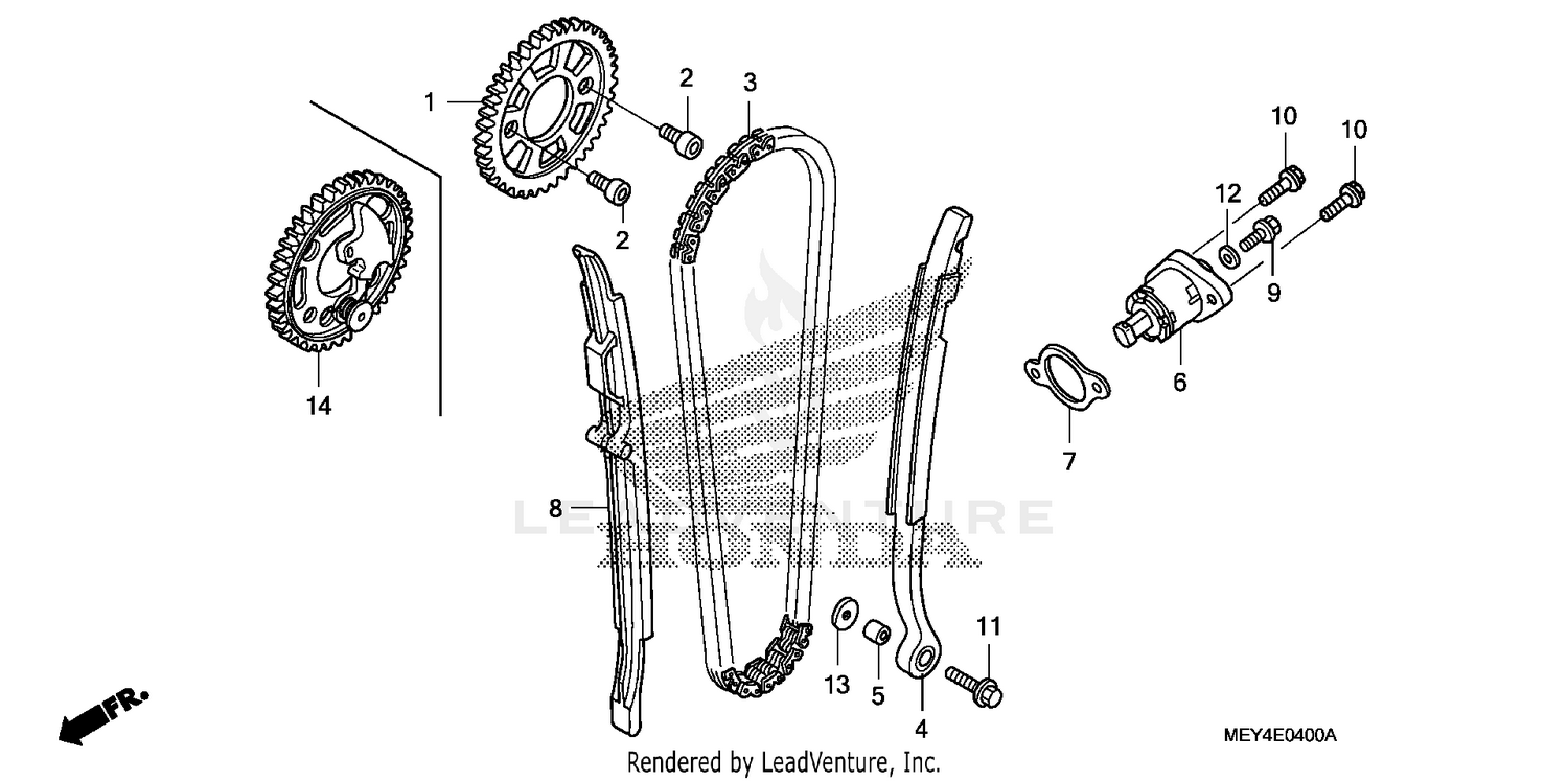 CAM CHAIN + TENSIONER