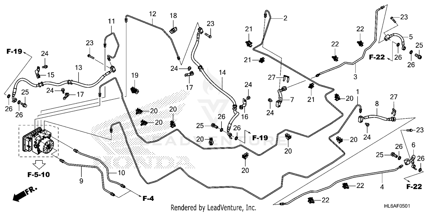 BRAKE PIPE@BRAKE HOSE    (2)