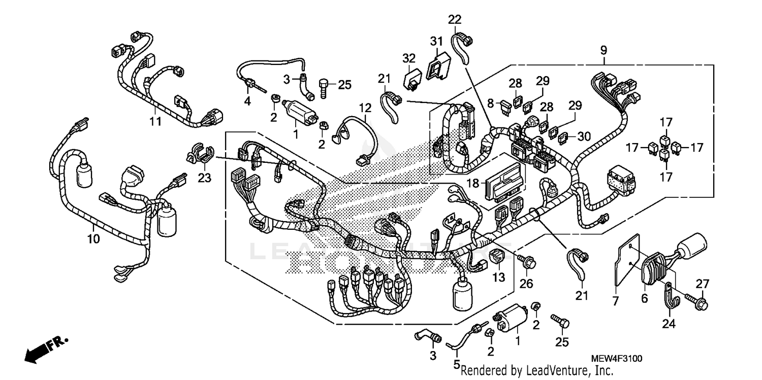WIRE HARNESS + IGNITION COIL
