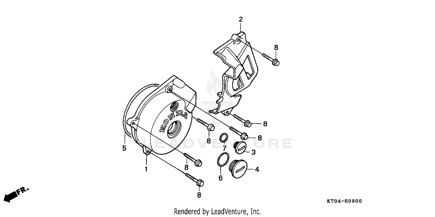 LEFT CRANKCASE COVER