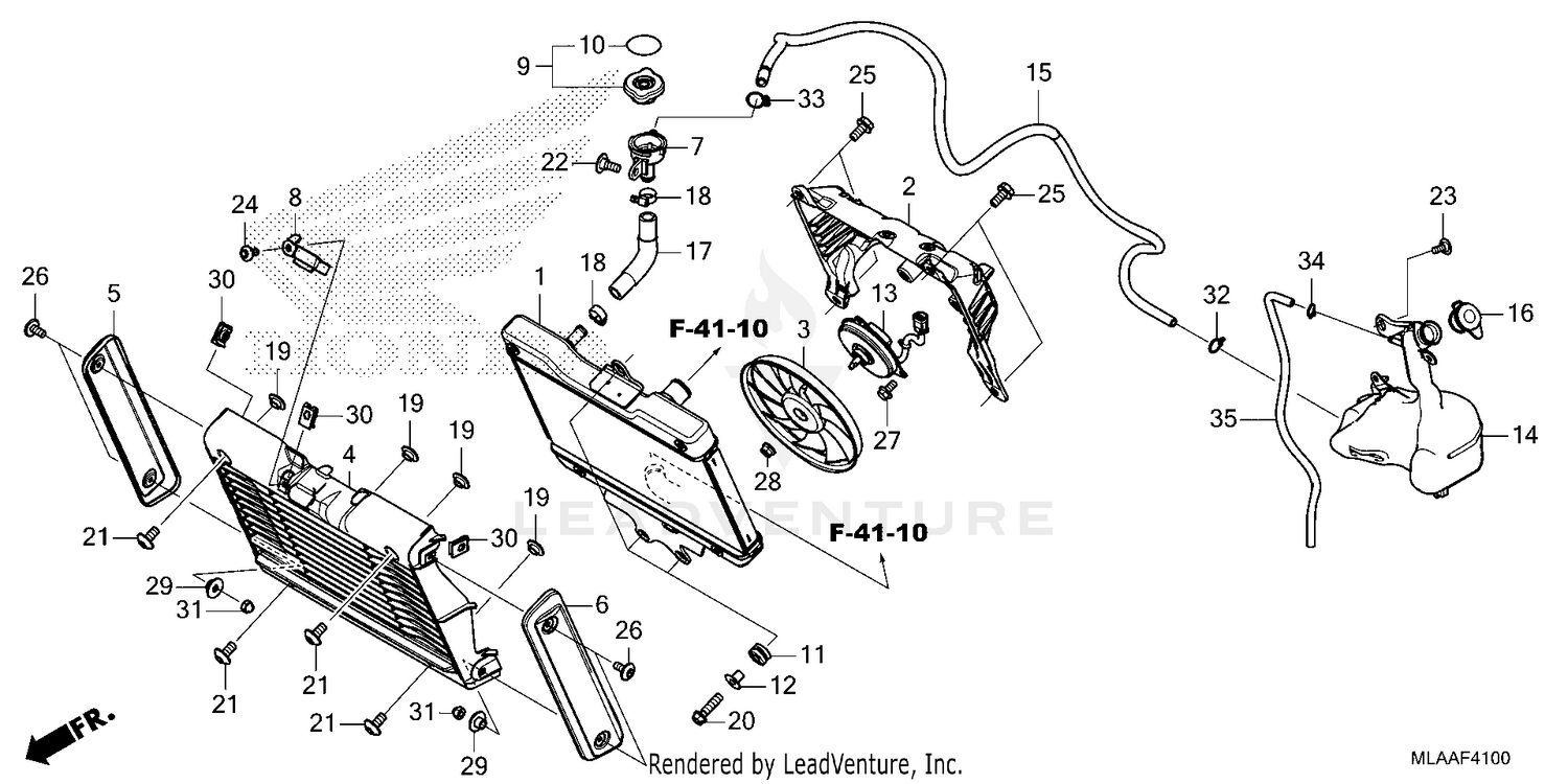 RADIATOR@RESERVE TANK