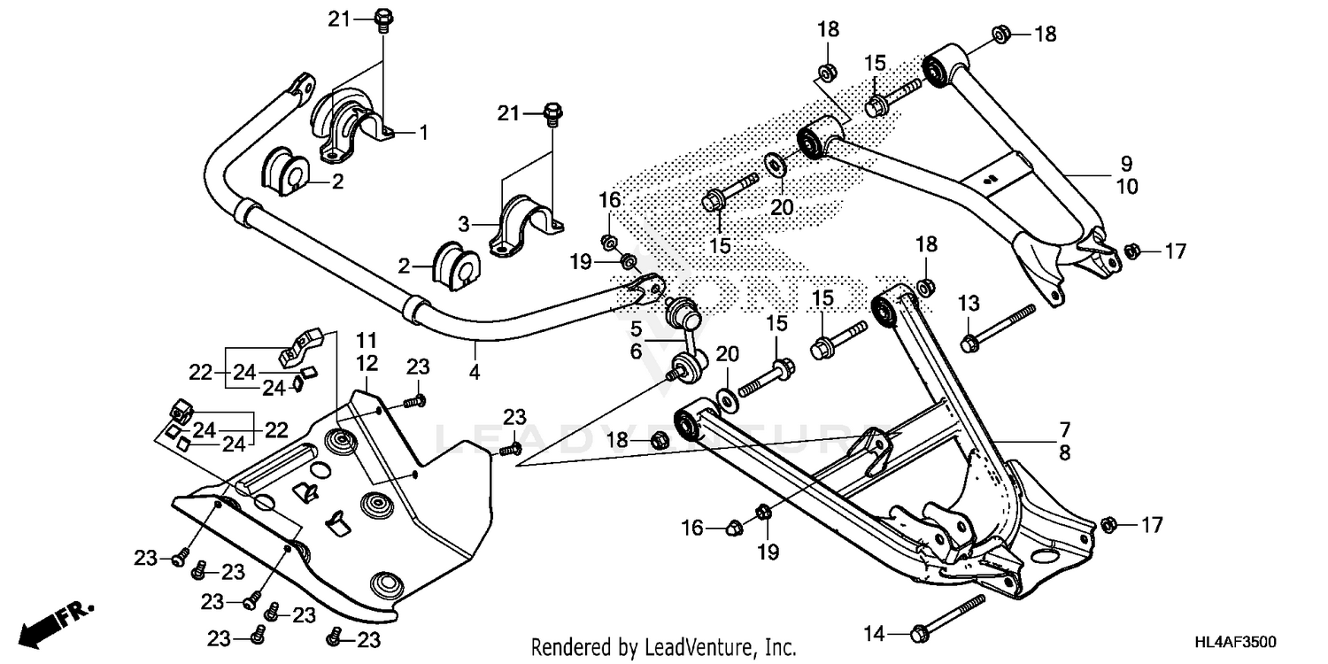 REAR ARM@REAR STABILIZER
