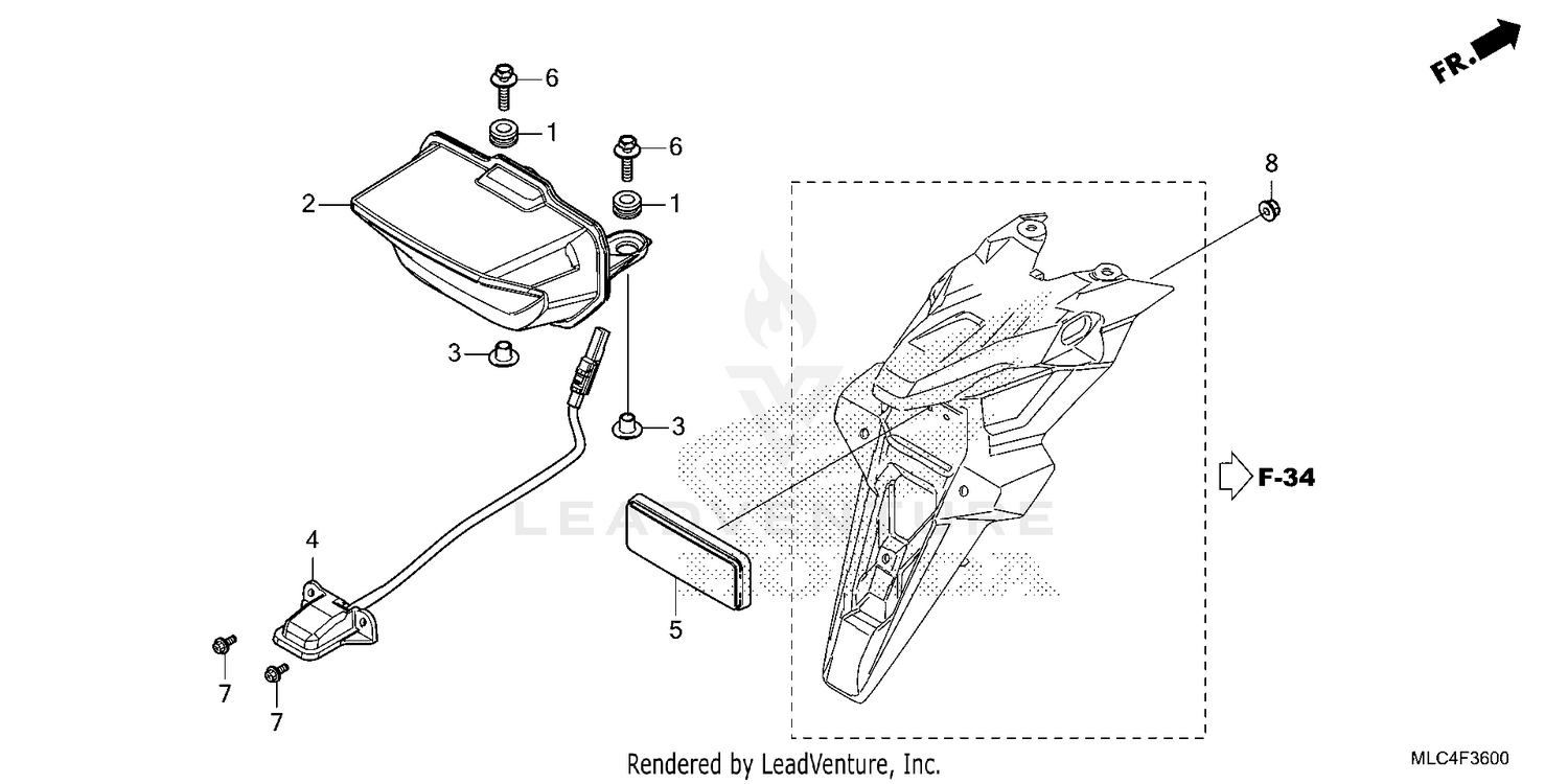 TAILLIGHT@LICENSE LIGHT