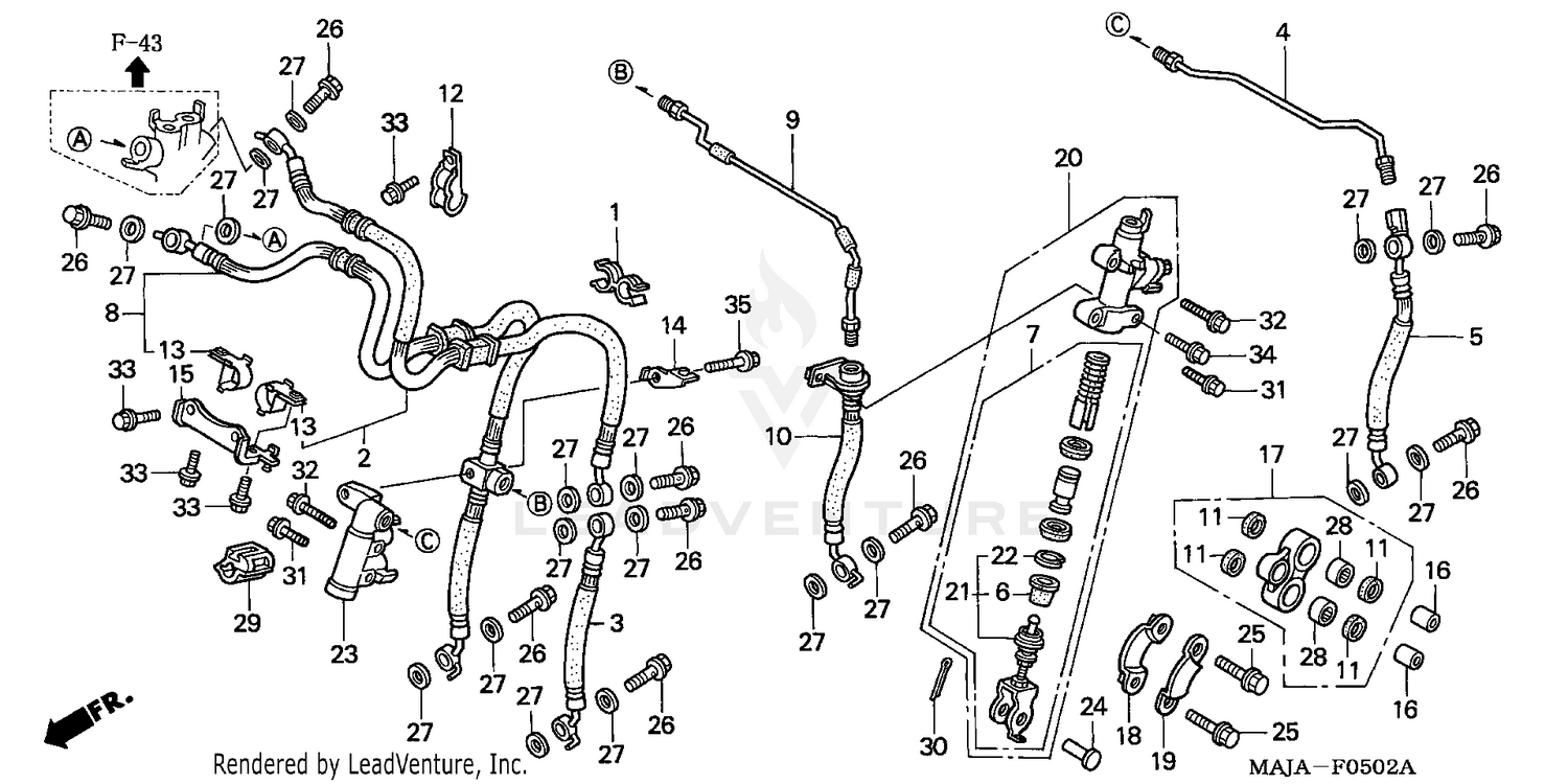 SECOND MASTER CYLINDER
